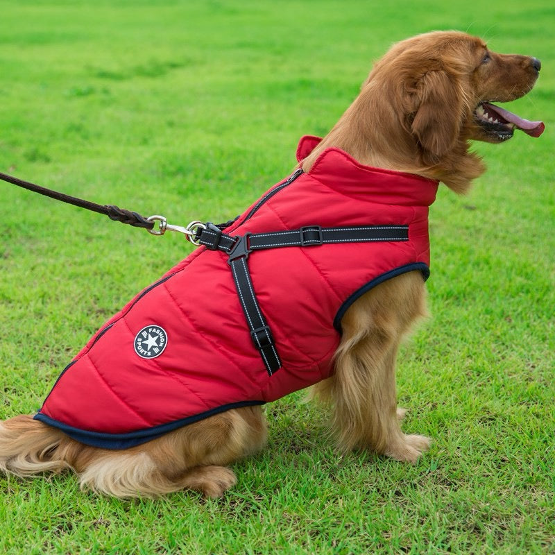 Reflective Waterproof Winter Dog Coat — Warm & Safe for Perth Walks